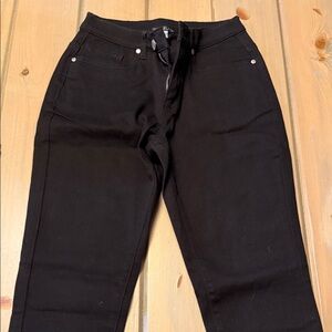 VENUS Black Straight Leg Jeans